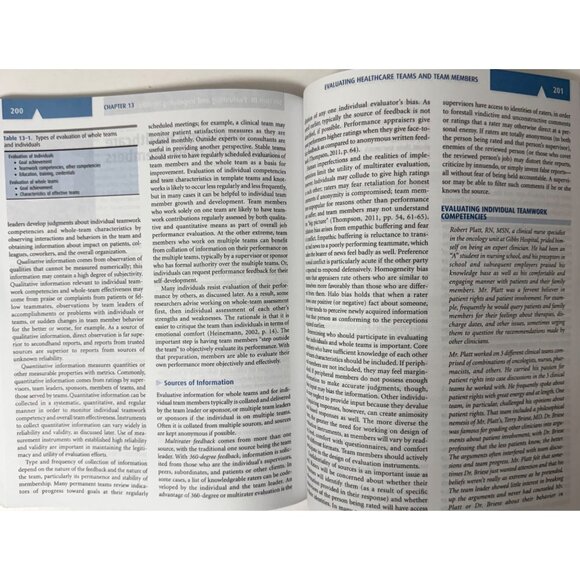 Understanding Teamwork In Health Care By Gordon Mosser & James W. Begun 2014 SC - Picture 13 of 16